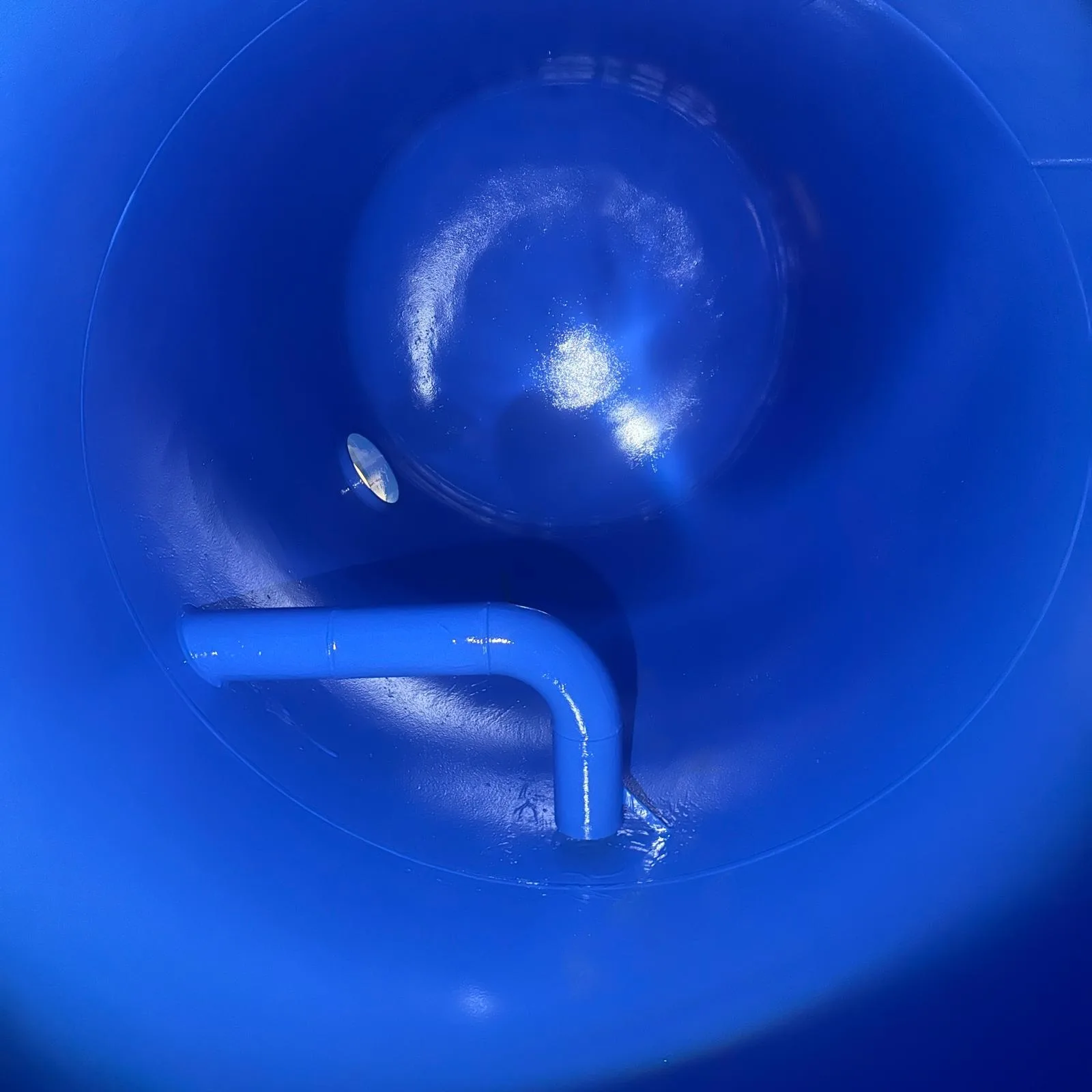 Tankinnenraum nach dem Folienaufbau